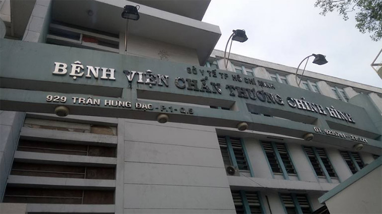 Bệnh viện Chấn thương Chỉnh hình Hồ Chí Minh số điện thoại thông tin địa chỉ liên hệ